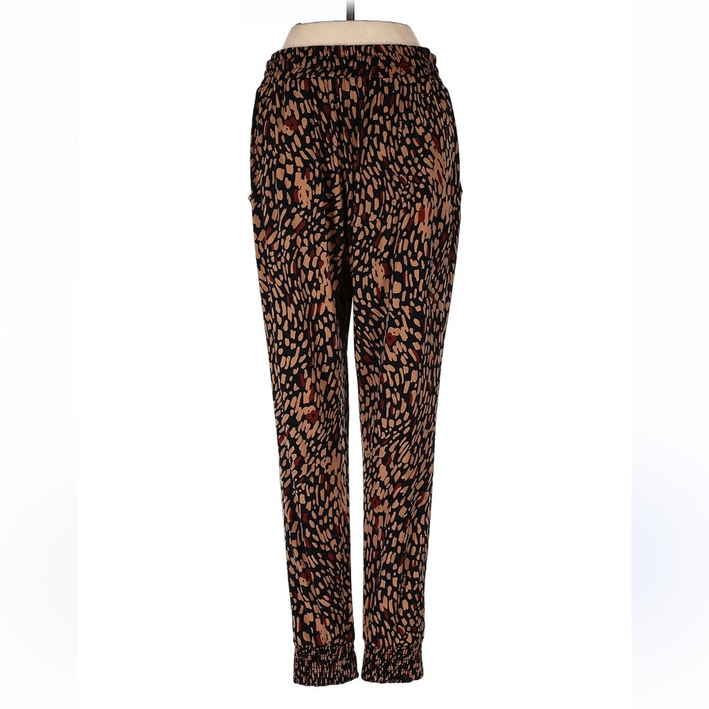 Peyton Jensen Cheetah Drawstring Jogger Pants